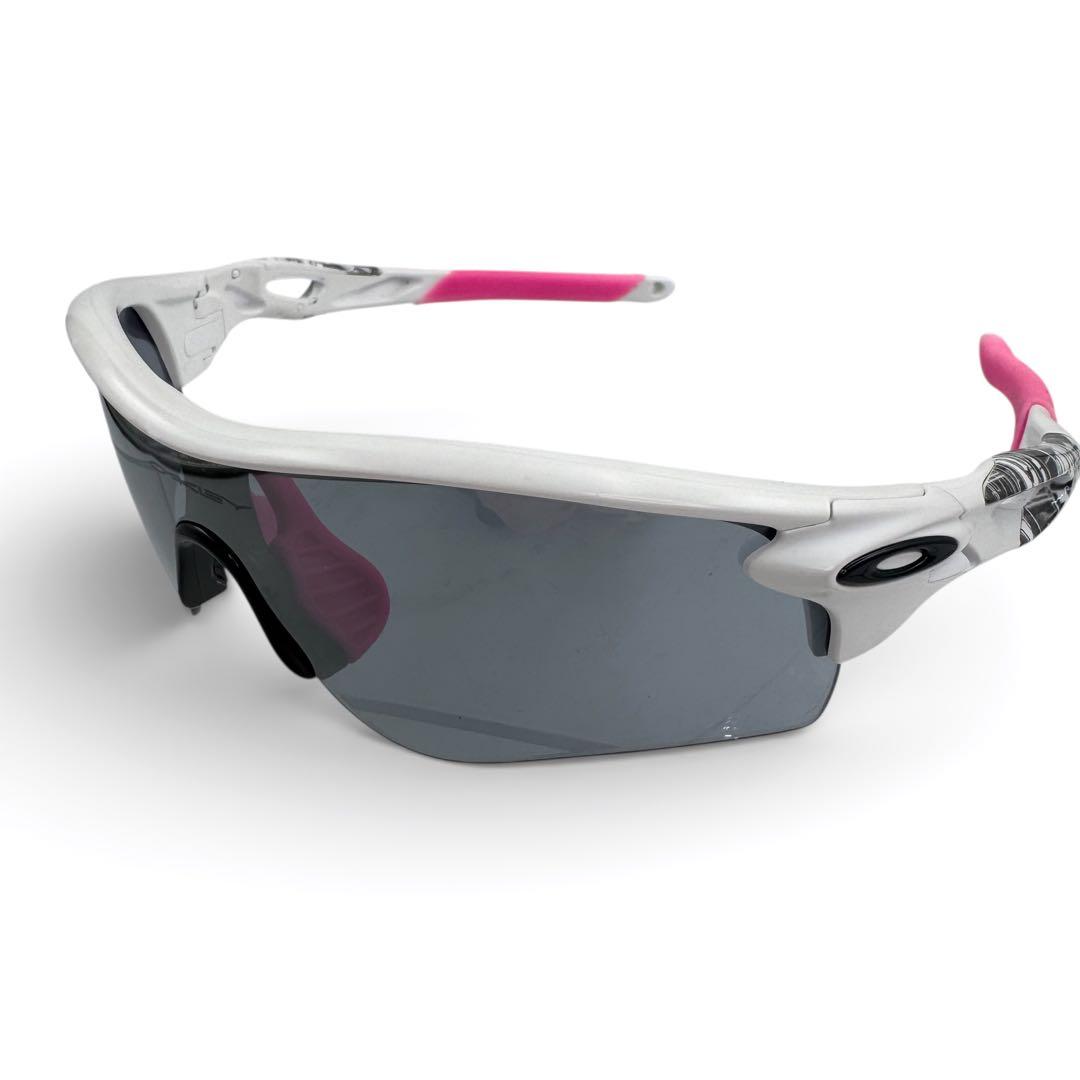 オークリー レーダーロック サングラス OO9206-02 ホワイト ピンク