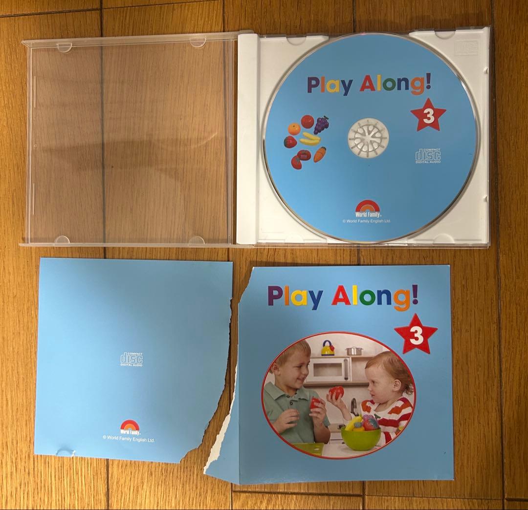新品交換品多⭐️プレイアロング! ブルーレイ　ディズニー英語システム　DVD＋CD