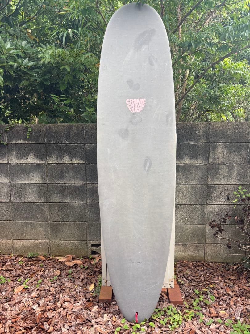 サーフボード　CRIME 7'6 グレーピンク