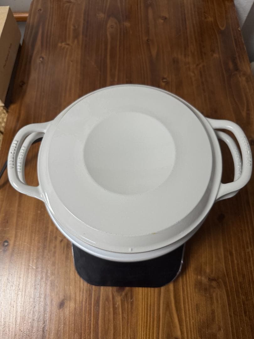 バーミキュラ ライスポット　ポットヒーター　PH23A ホワイト【5合炊き】