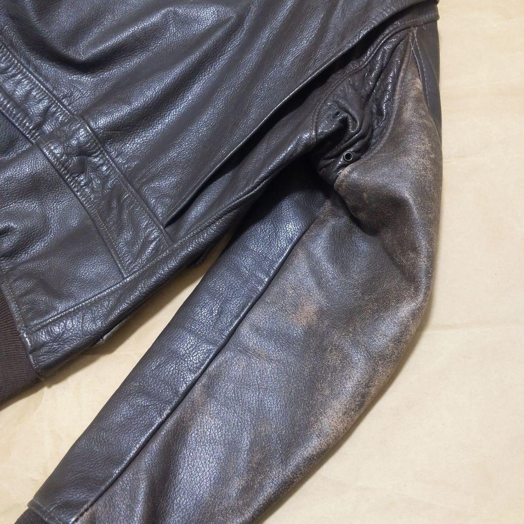 アメリカ海軍フライトジャケット G−1 ブリルブロス 36 実物放出良品