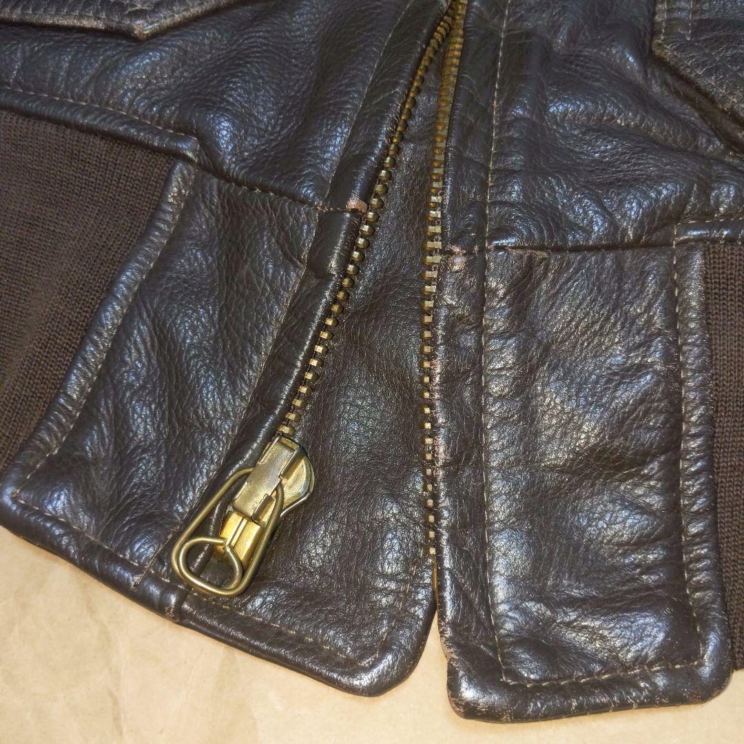 アメリカ海軍フライトジャケット G−1 ブリルブロス 36 実物放出良品