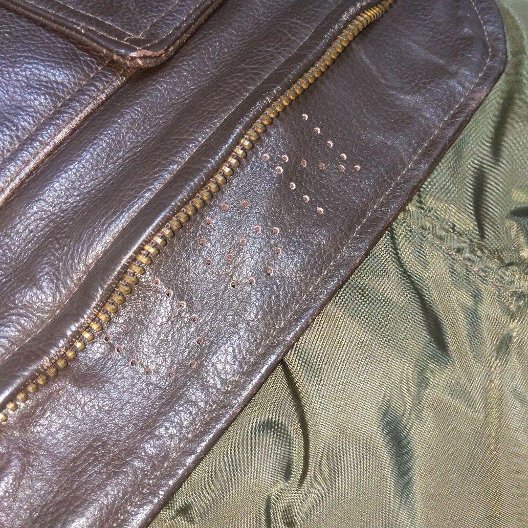 アメリカ海軍フライトジャケット G−1 ブリルブロス 36 実物放出良品