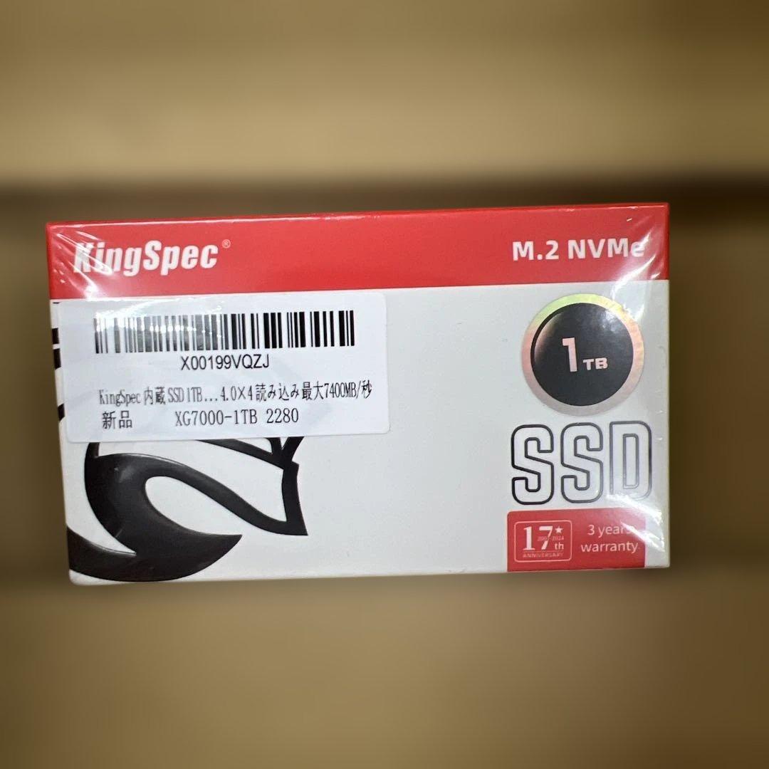 内蔵型SSD 200 KingSpec XG7000 1TB SSD