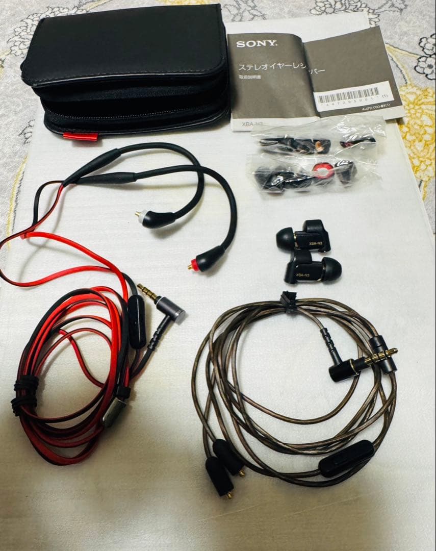 SONY XBA-N3 バランスケーブル「MUC-M12NB1」セット