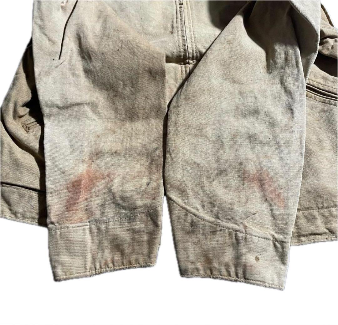 襤褸 80s 星タグ USA製 ブラウン カーハート デトロイトジャケット M