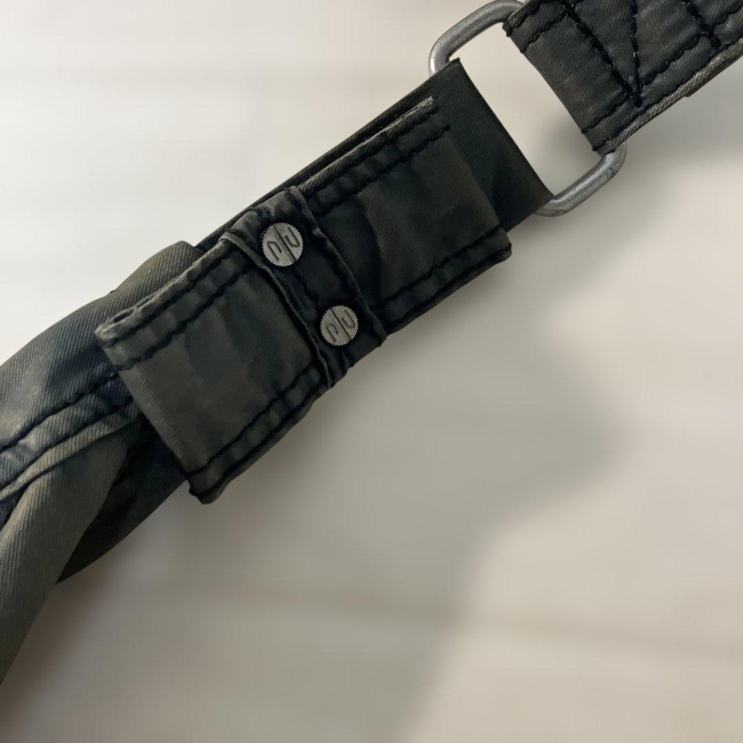 古*離様 DIESEL 三日月型　ダークブルー ショルダーバッグ