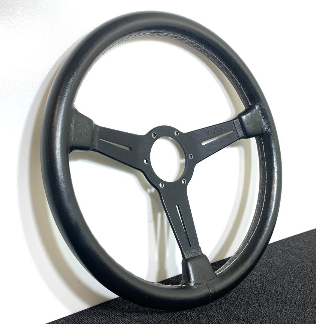 ナルディ クラシック レザーステアリング ホーンボタン・リング付き 美品 正規品