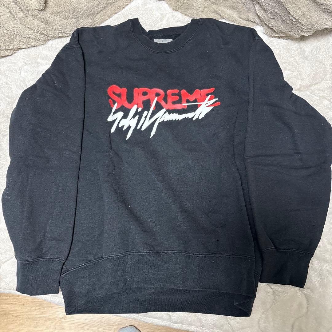 シュプリーム　ヨージヤマモト　スウェット　Lサイズ　ブラック
