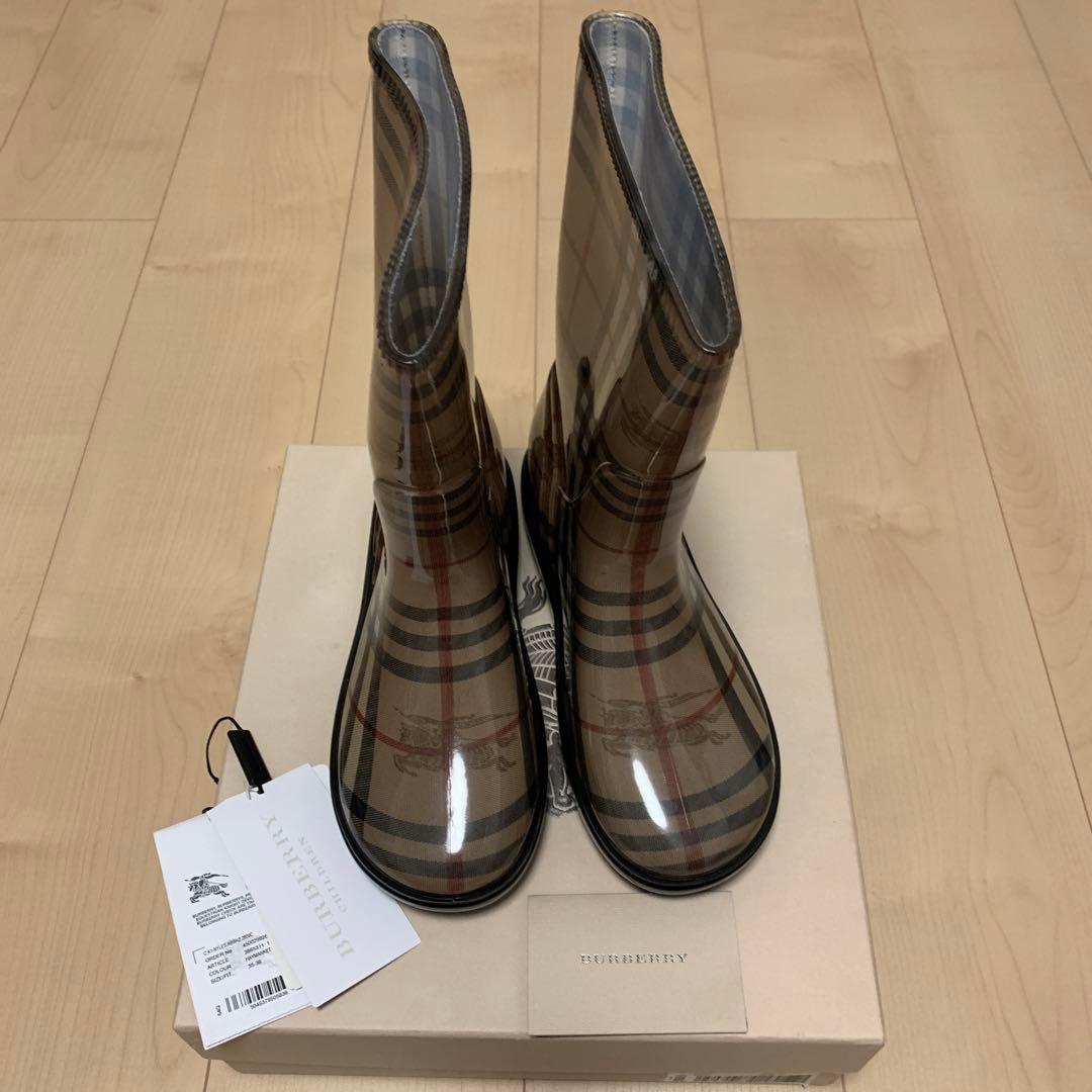 バーバリー　長靴　23㎝