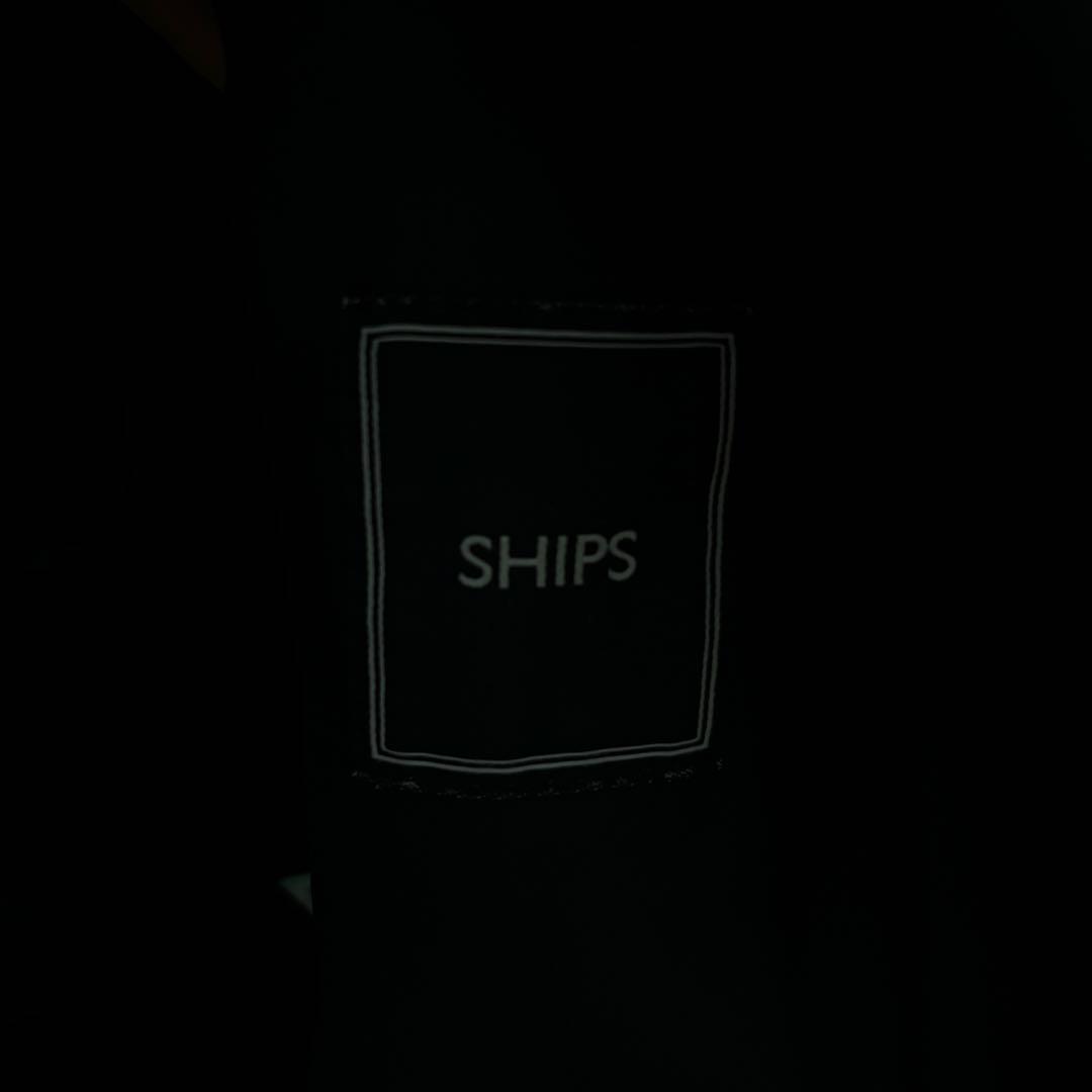 【美品】シップス×ロロピアーナ　高級　イタリア生地　ネイビー　52