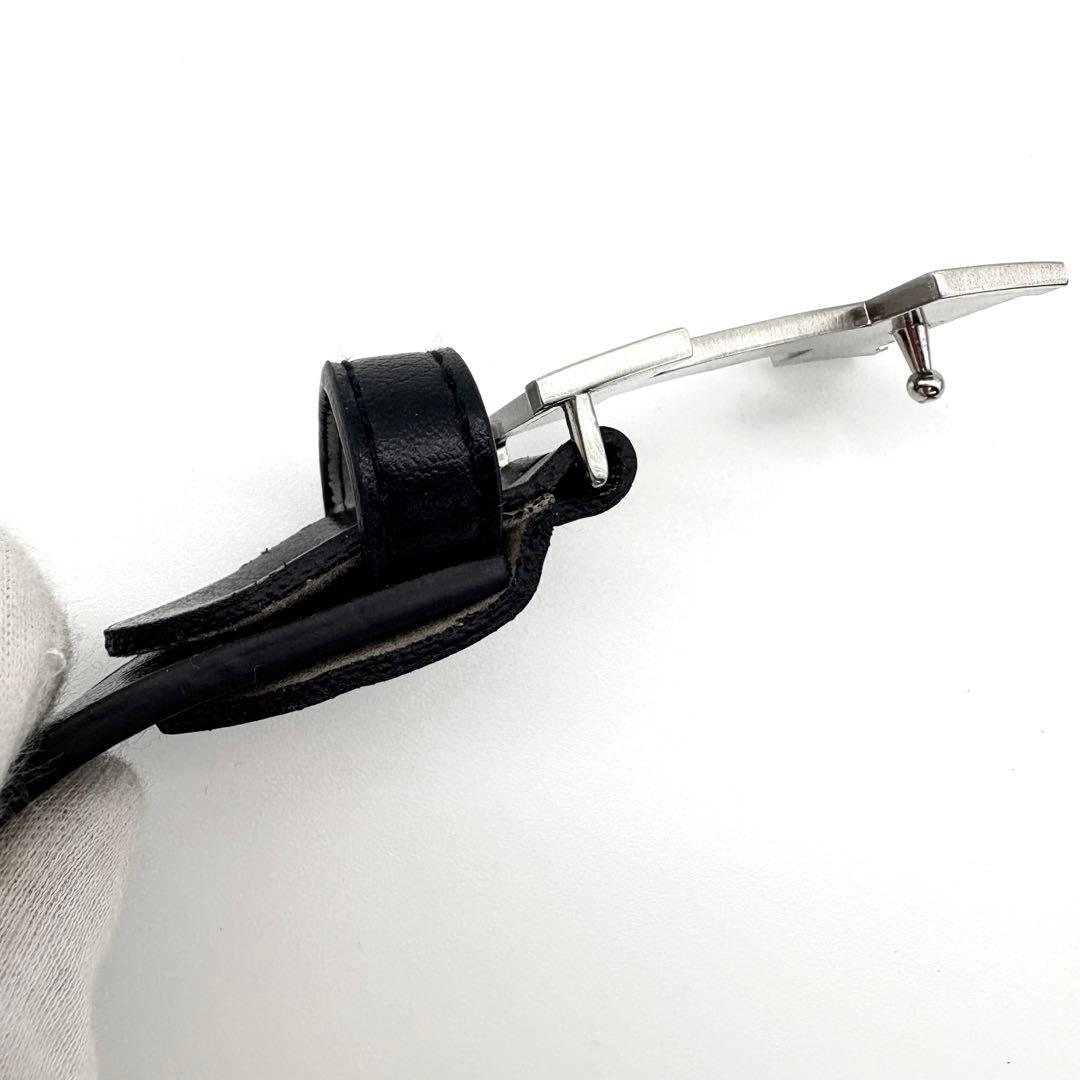 HERMES　ベルト　コンスタンス　Hロゴ　シルバー　レザー　本革　ロゴバックル