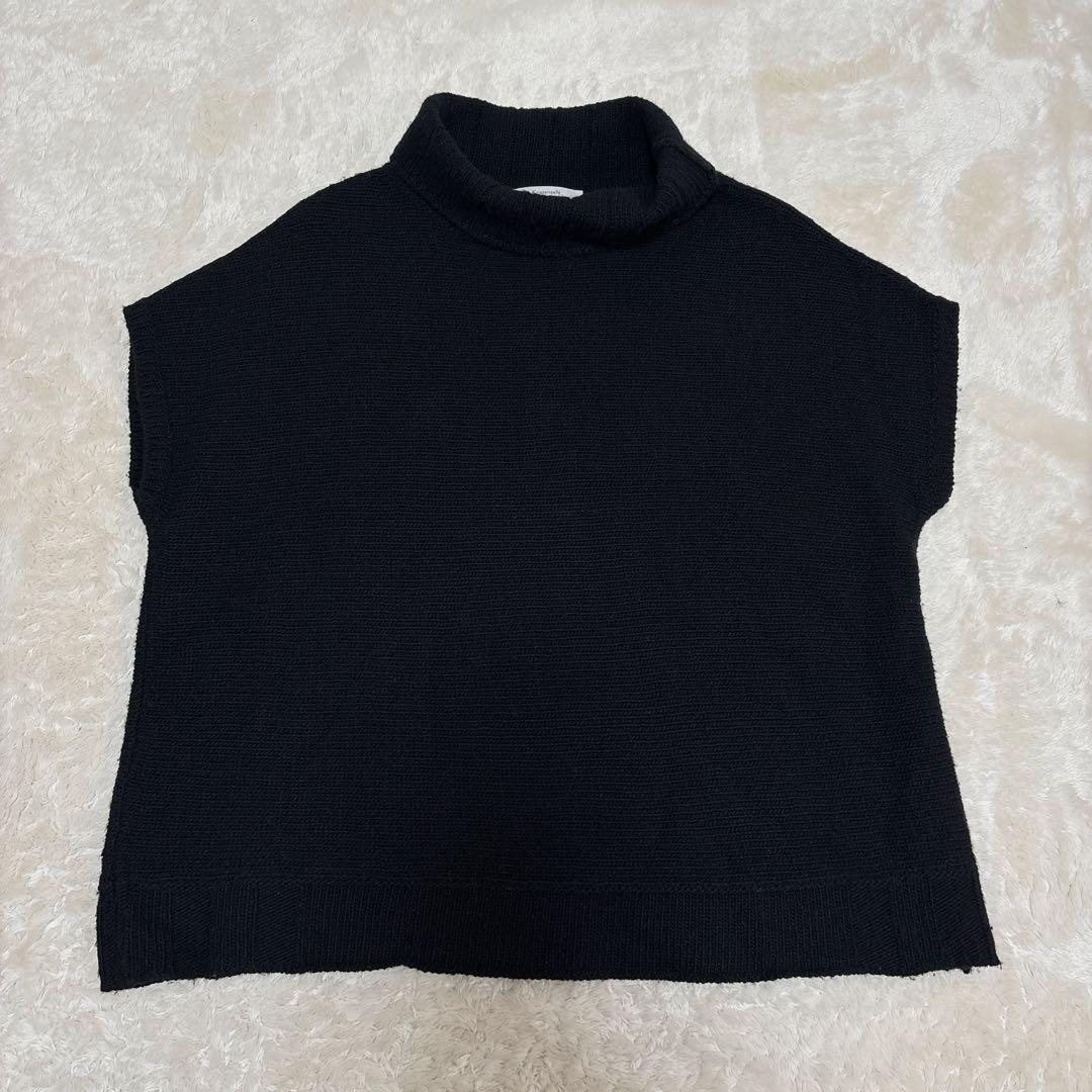 美品✨2024AW クリステンセンドゥノルド ニットベスト I-337 ブラック