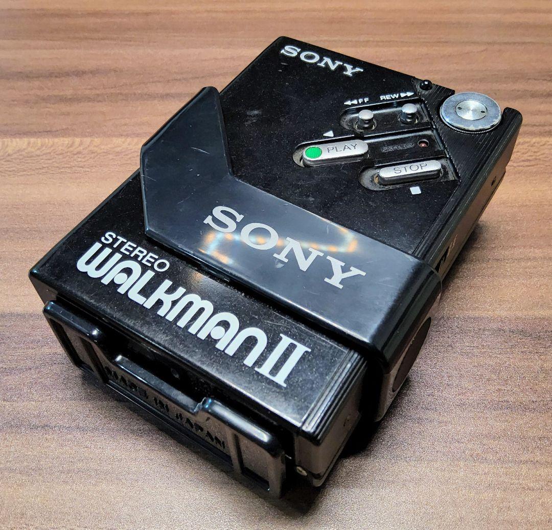 【レア！】SONY ウォークマン WM-2 ブラック 整備済完全動作品