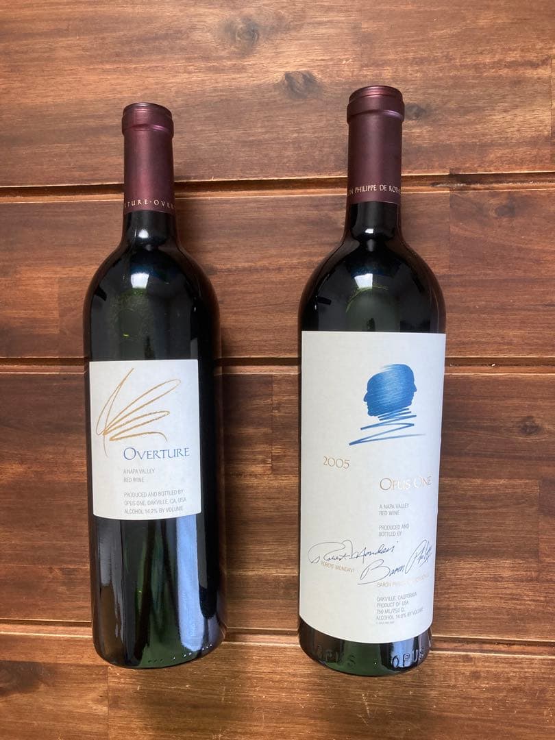Opus One 2005、Overture 赤ワイン 2本セット