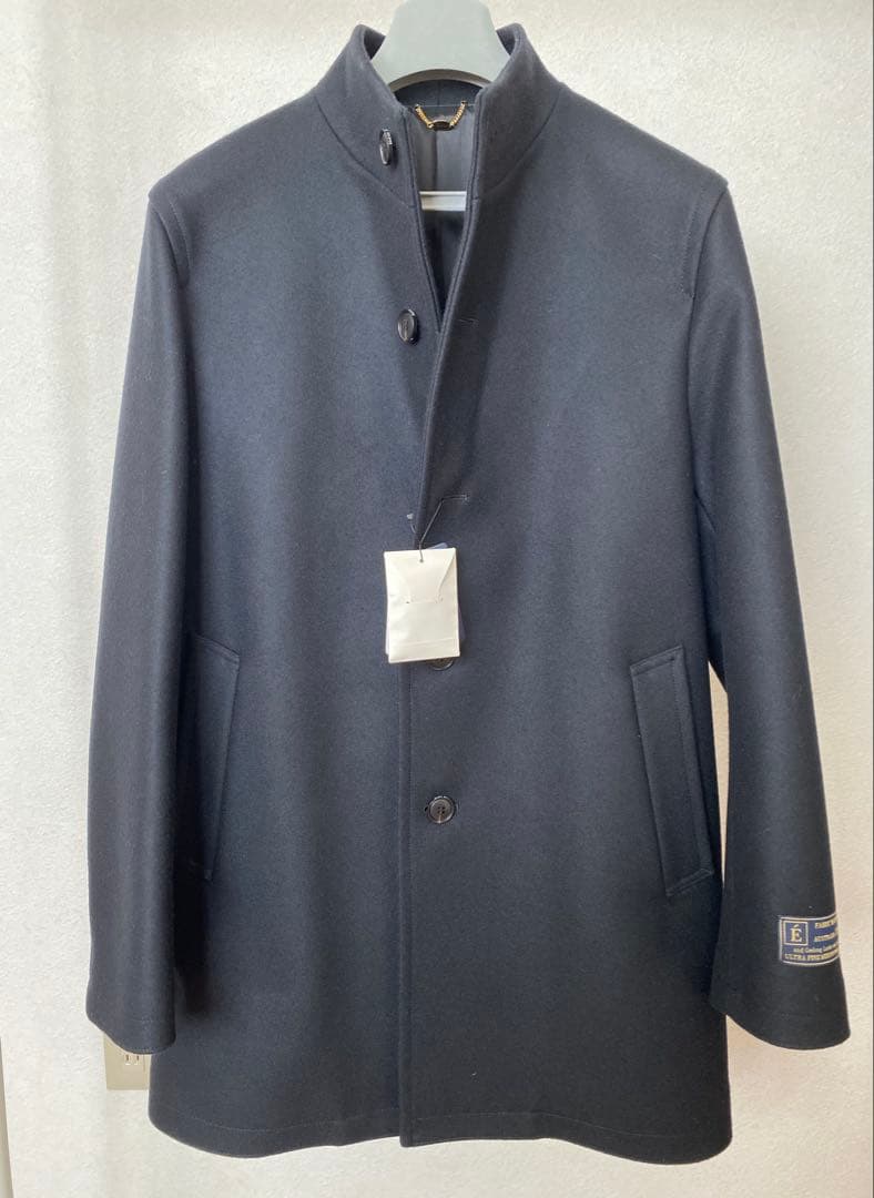 EDIFICE 150’s ウール メルトン スタンドカラーコート