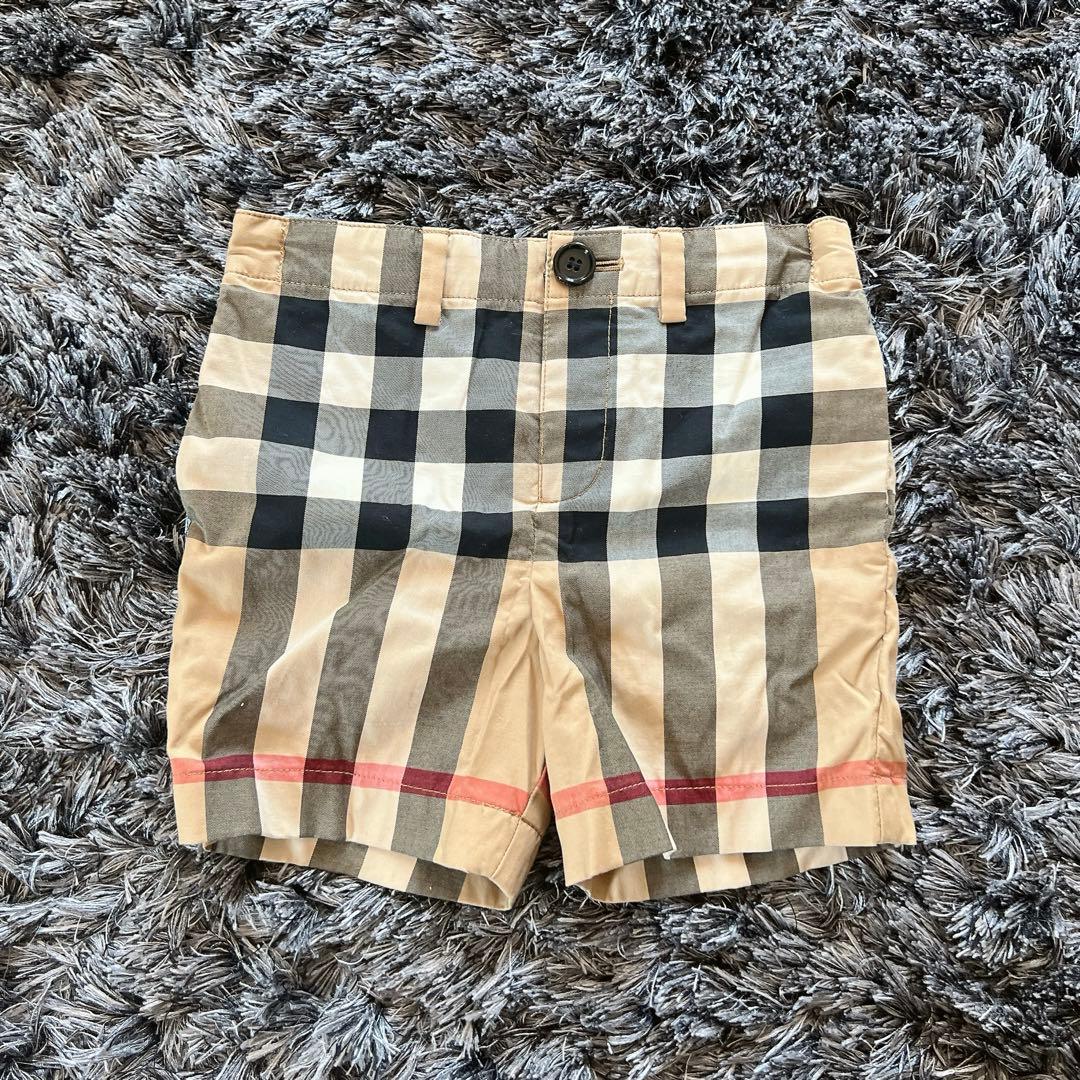 Burberry チェック柄 ハーフパンツ BOY 100cm 完全正規品