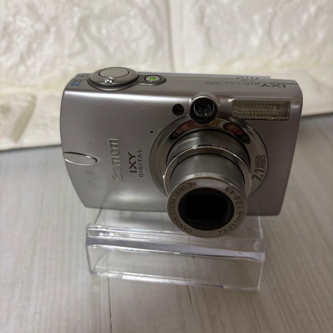 美品 キャノン IXY 700 コンパクトデジカメ　シルバー　動作確認済