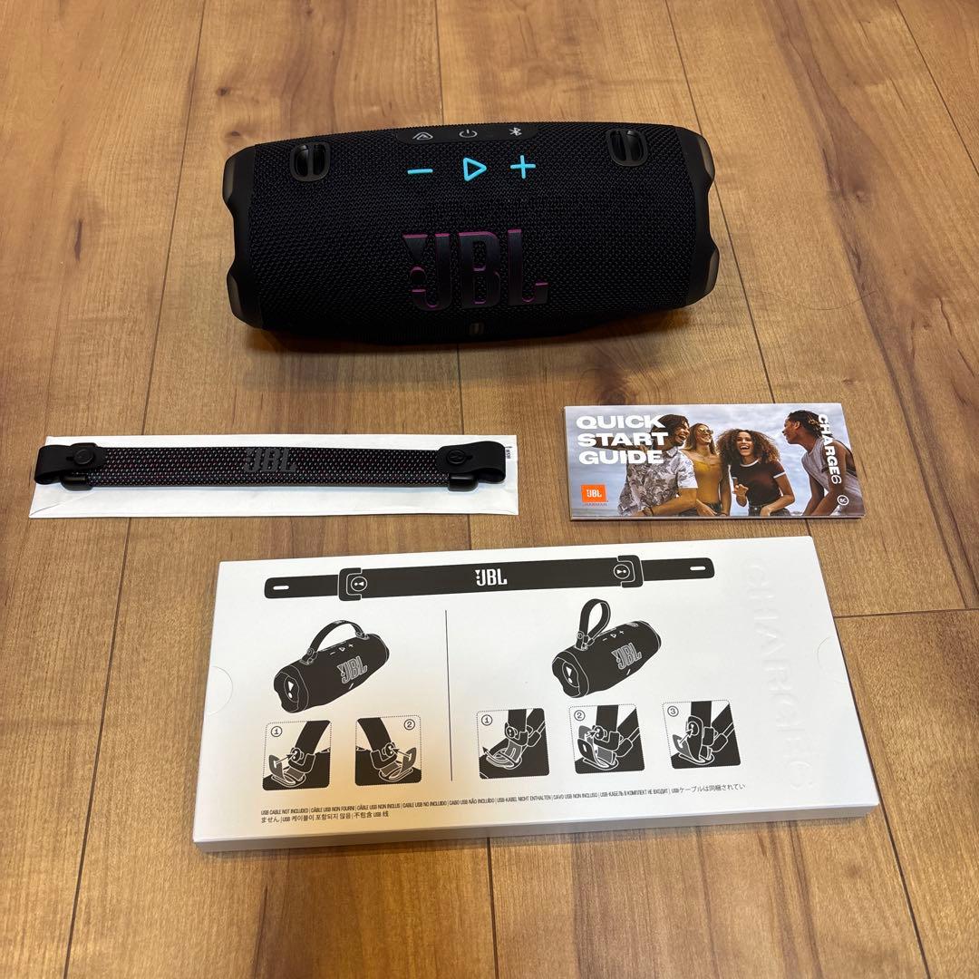 JBL Charge 6 ブラックアンドオレンジ