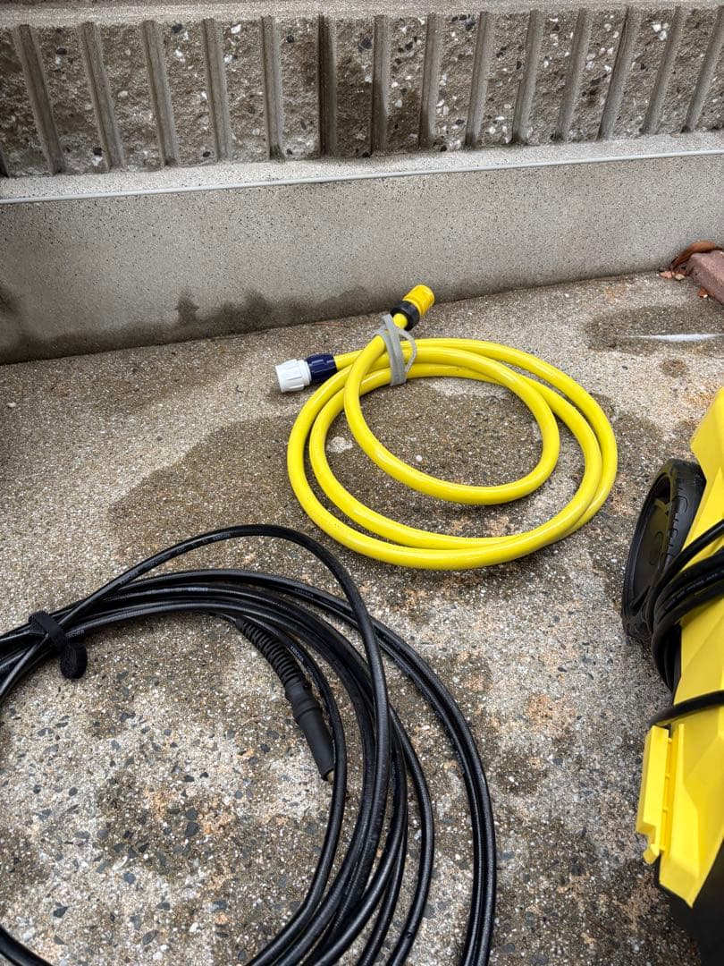 ジャンク品　バラ売り検討可能Karcher 高圧洗浄機 ホース・ノズル付き