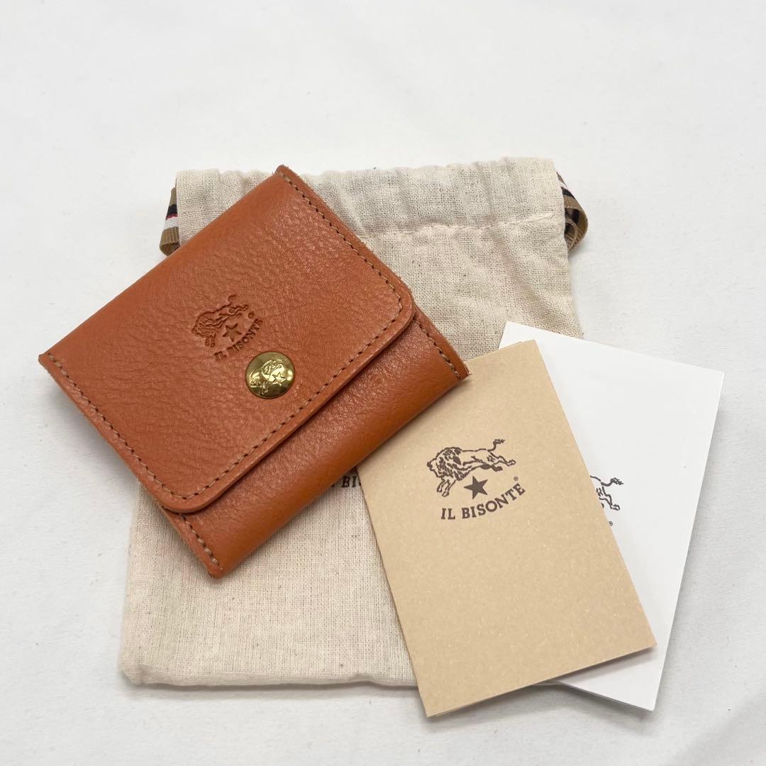 【新品未使用】イルビゾンテ ケース ☆キャラメルブラウン（ヤキヌメ）☆