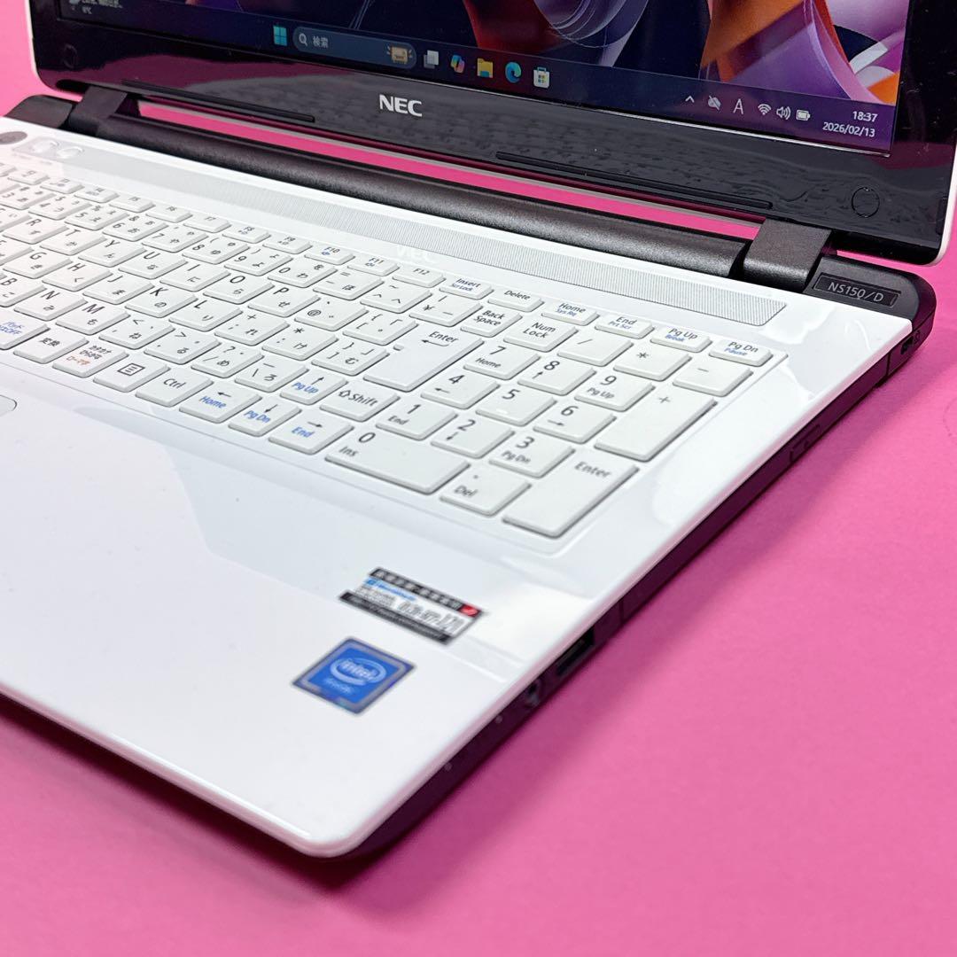 爆速SSD⭐️windows11ノートパソコン Office2021 カメラ