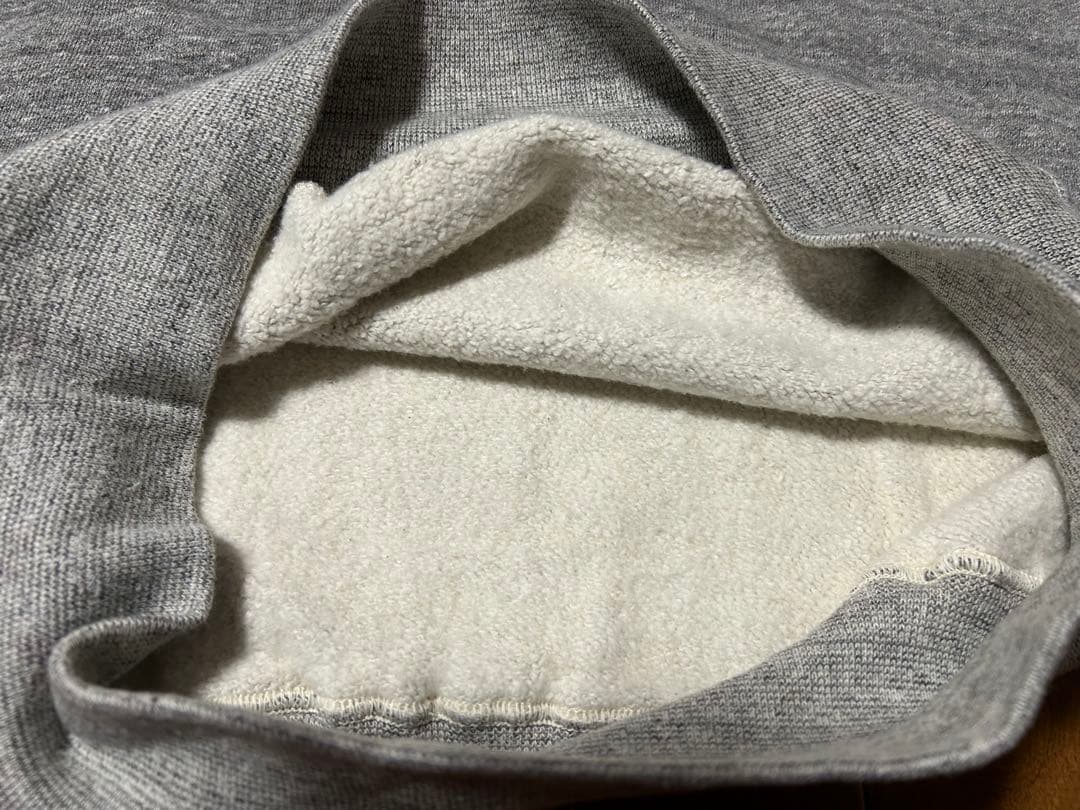 ウエアハウス/ビームスプラス 別注 スウェットクルーネック/ヘザーグレー/42