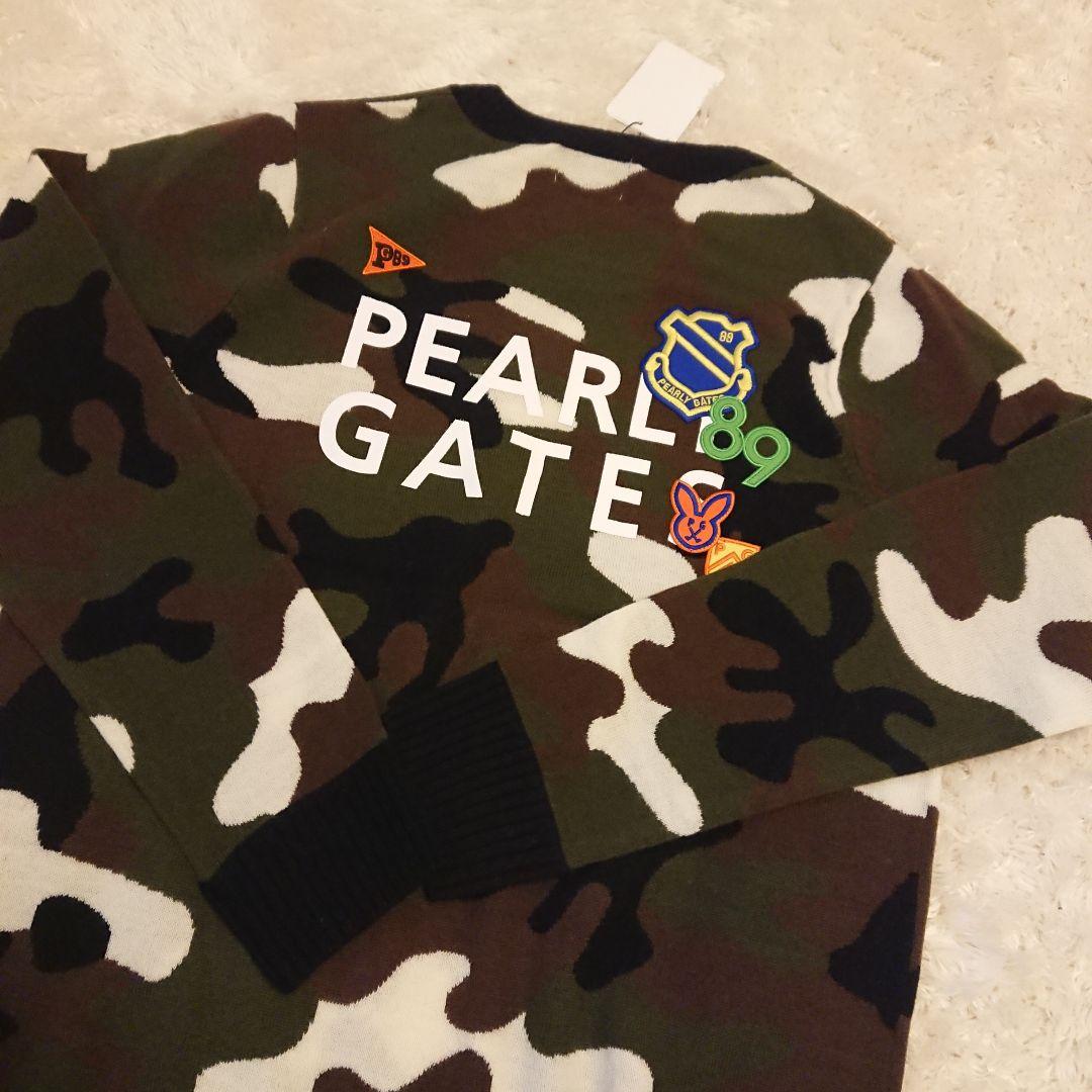 あ*️様 お値引き不可。新品・パーリーゲイツ 迷彩ニット２