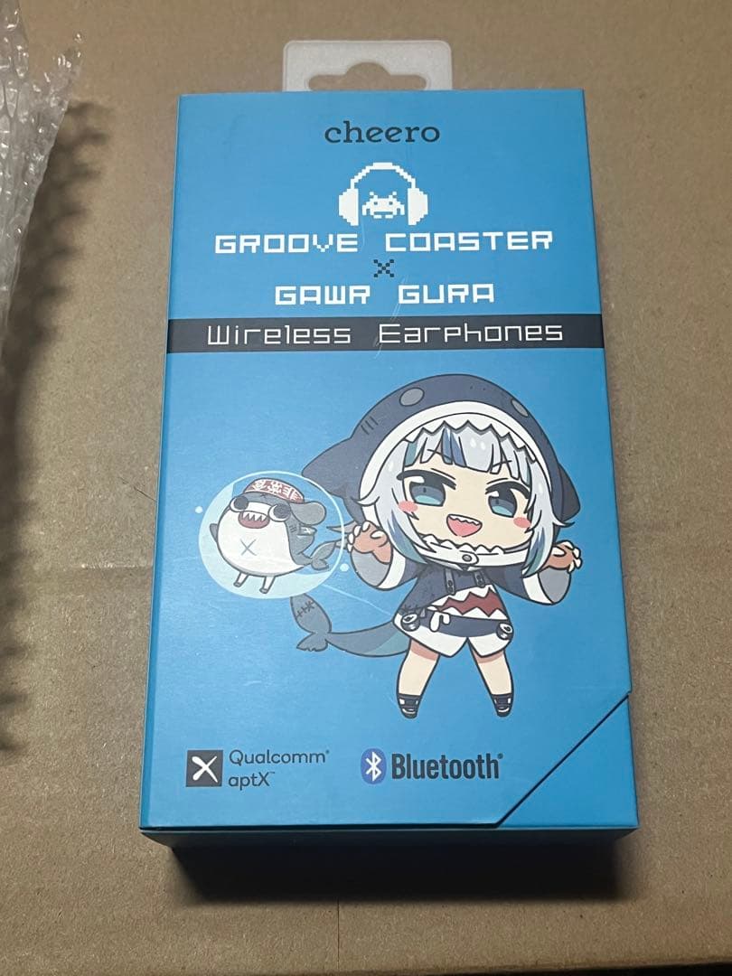 【未開封品】グルーヴコースター ホロライブ がうる・ぐら ワイヤレスイヤホン