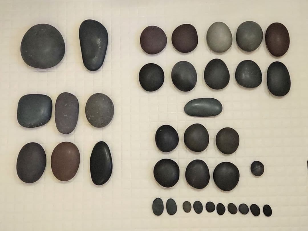 アリゾナ玄武岩 ホットストーン 36個セット