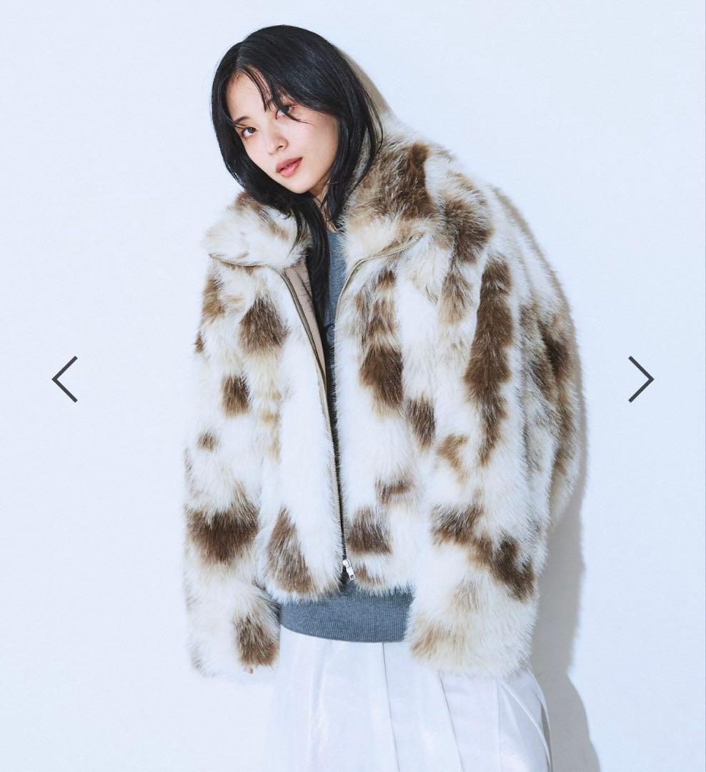 今だけこの価格！！☆ジーナシス☆mixカラーファーブルゾン