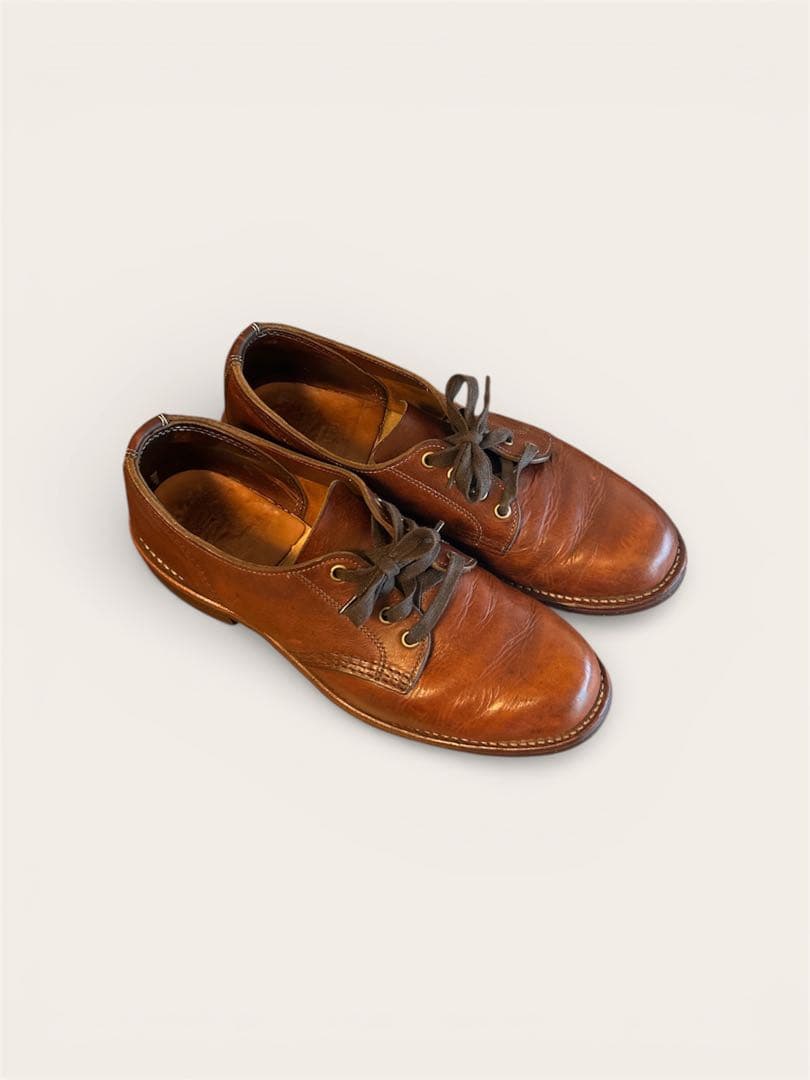 CHIPPEWA サービスオックスフォード プレーントゥ ブラウン US9