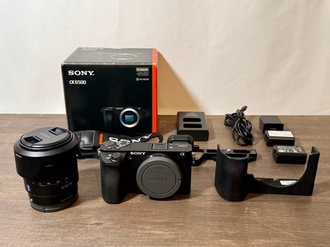 SONY α6500｜SEL1670Z ZA｜純正レザーケース付