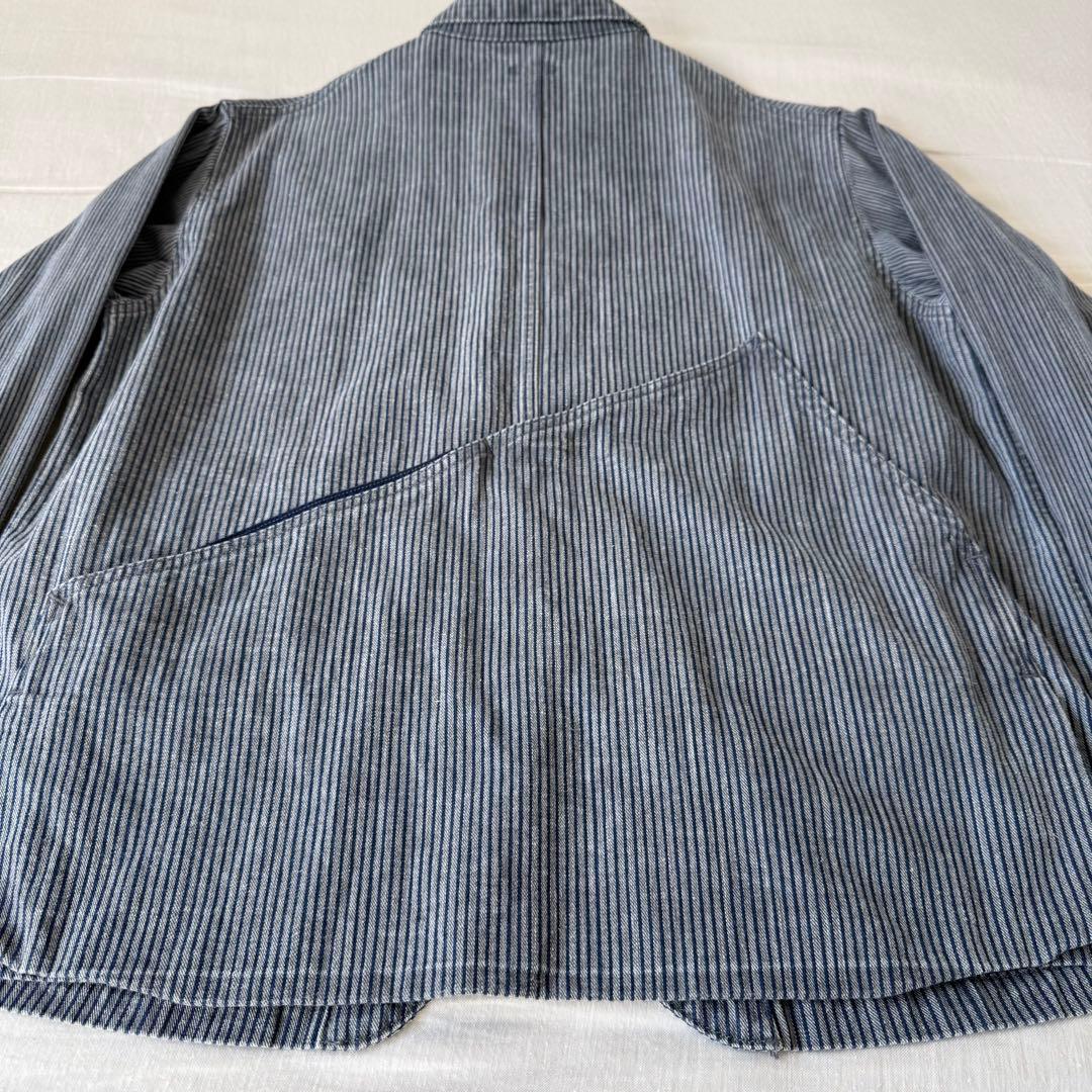 kapital キャピタル 10oz墨 ヒッコリー リンゴマン カバーオール