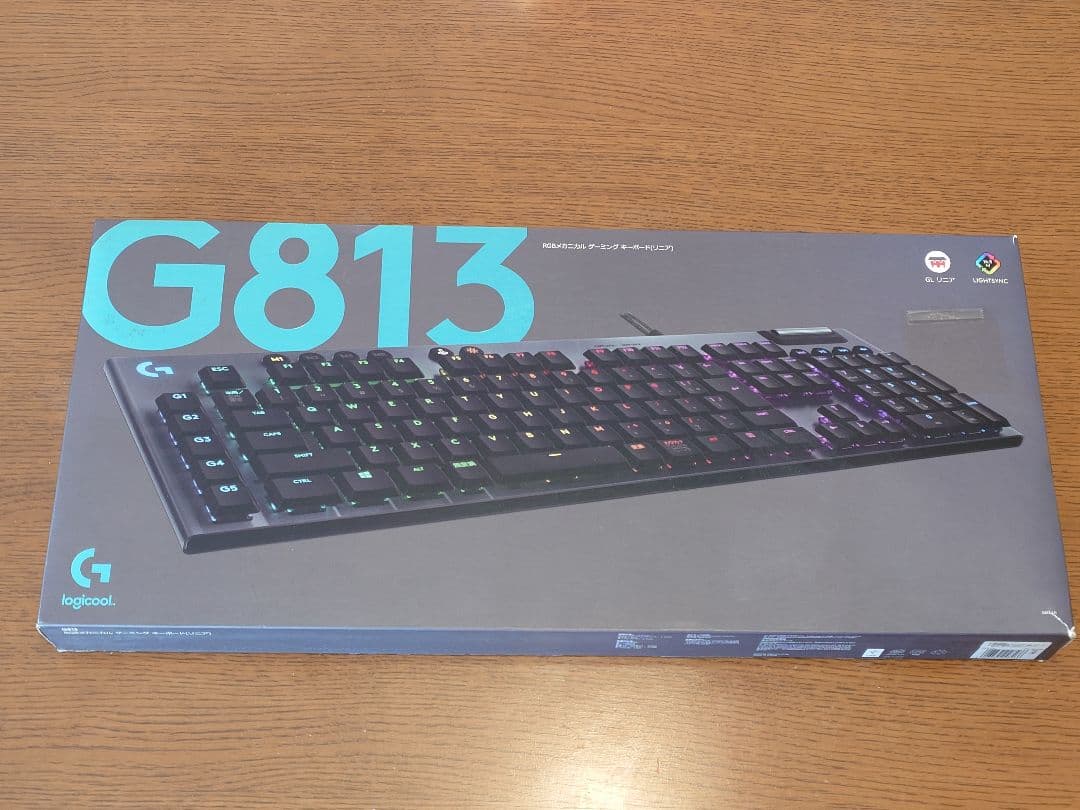 Logitech G813 有線キーボード　美品