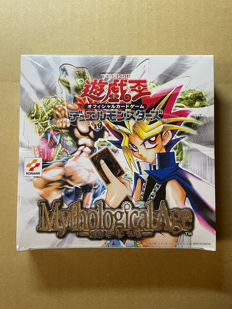 未開封BOX 遊戯王 Mythological Age 蘇りし魂 絶版