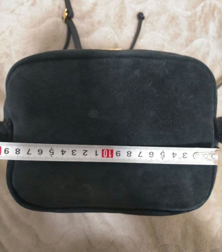 hamham正規品未使用美品アグ スウェードショルダーバッグ ブラック