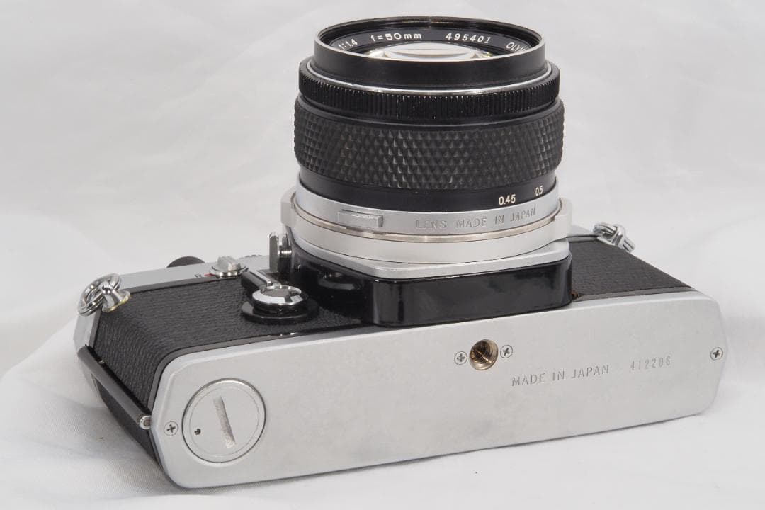 OLYMPUS OM-1 ZUIKO 50mm f1.4 分解整備済 保証付