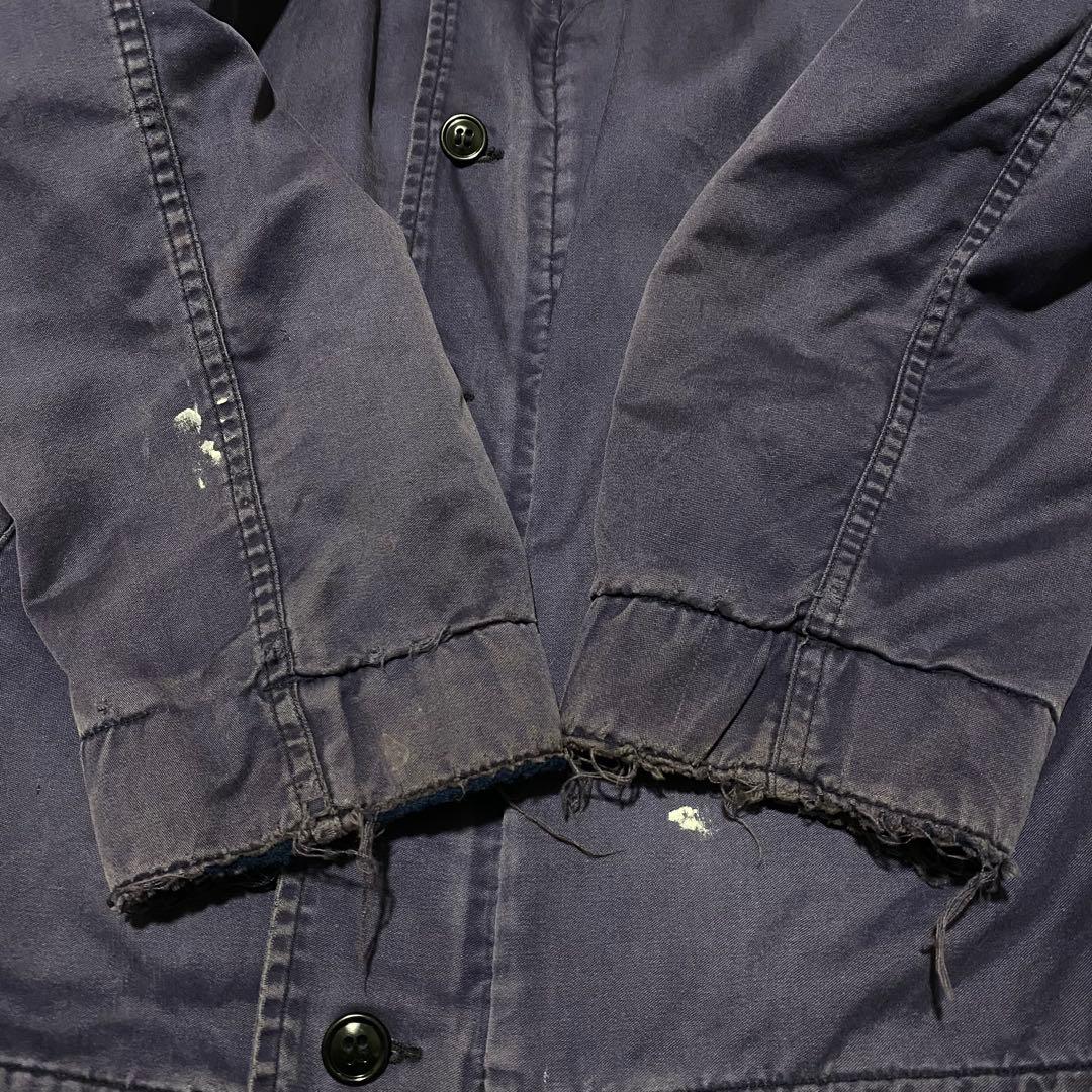 60s U.S.NAVY ヴィンテージ ユーティリティジャケット　ミリタリー