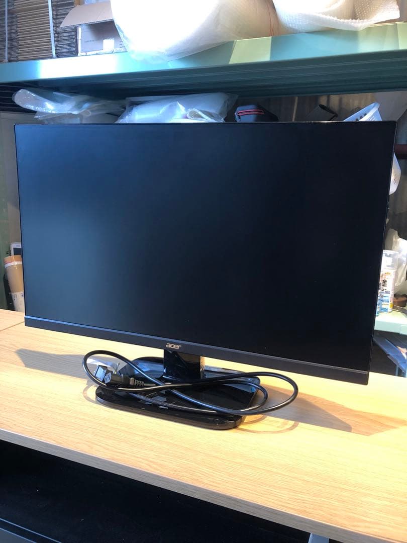 【美品】Acer KA272 Abmiix ブラック LCDモニター 本体