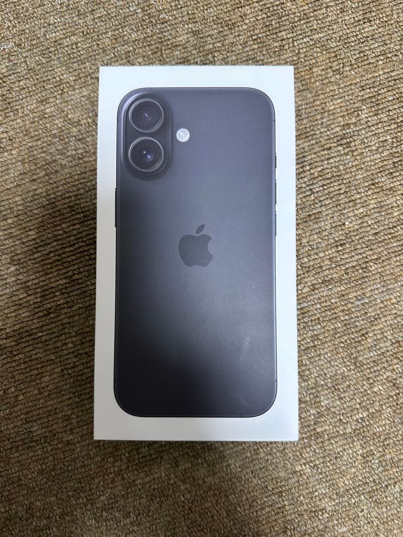 iPhone16 128GB blackブラック 最大容量90%美品SIMフリー