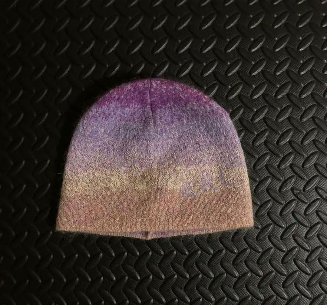 匿*ん様 ERL パープル モヘア ビーニー