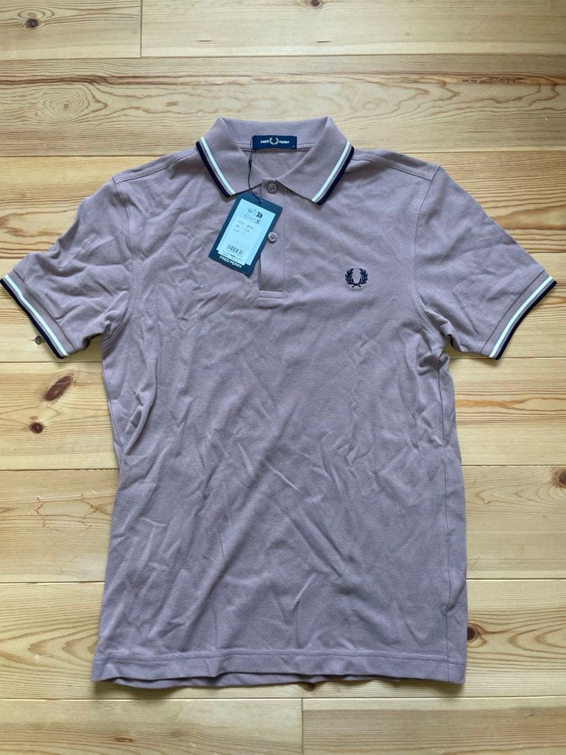 【タグ付き新品未着用】フレッドペリー　ポロシャツ　ピンクS