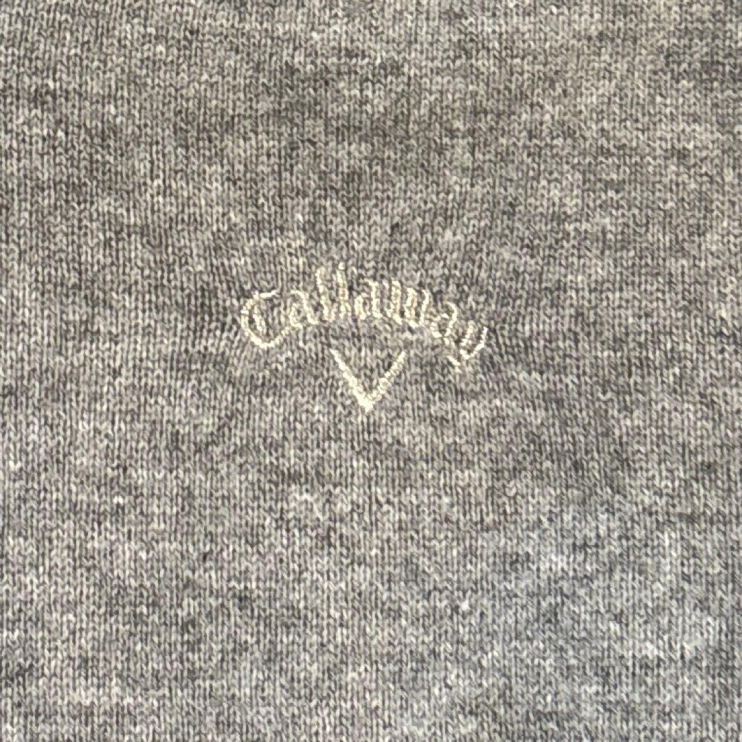 CallawayGolf カシミヤ100% 裏地付きニットパーカー