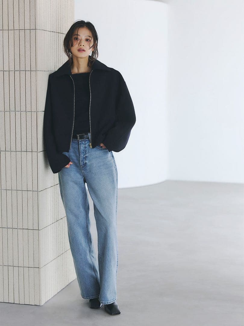 anuansリバーウールショートコート完売品