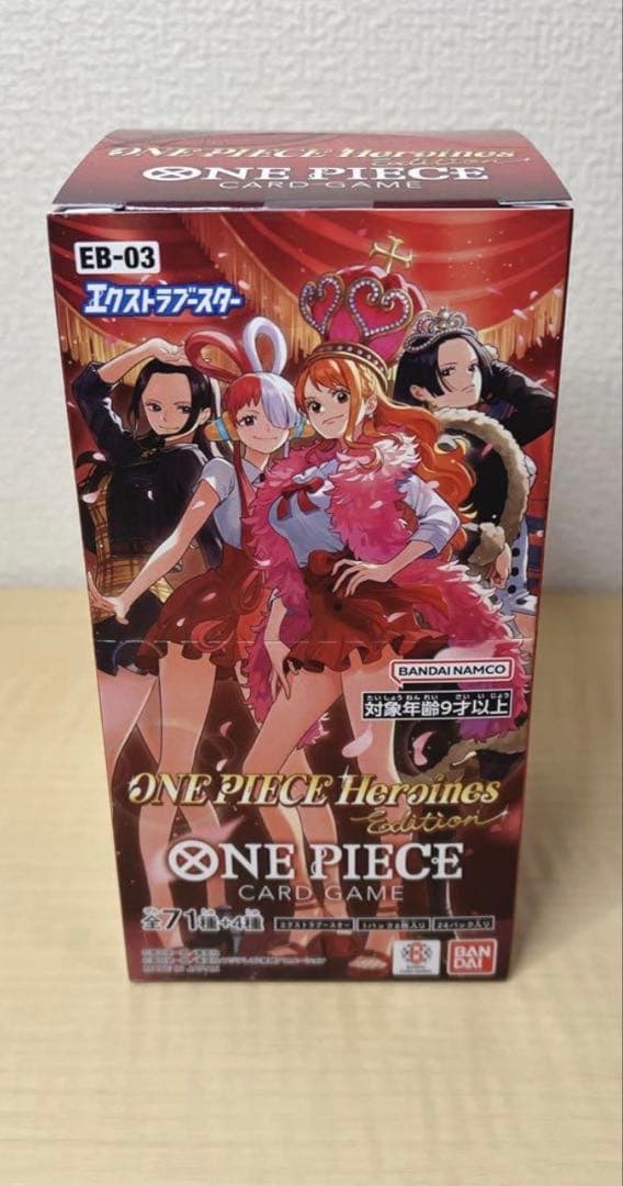 新品未開封テープ付き ワンピース ヒロインズ エディション 1BOX