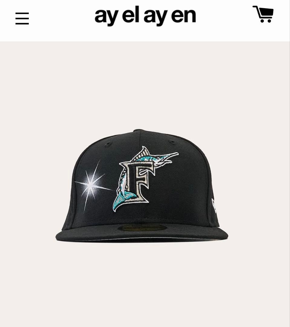 AY EL AY EN別注 NEW ERA Marlins 7 5/8