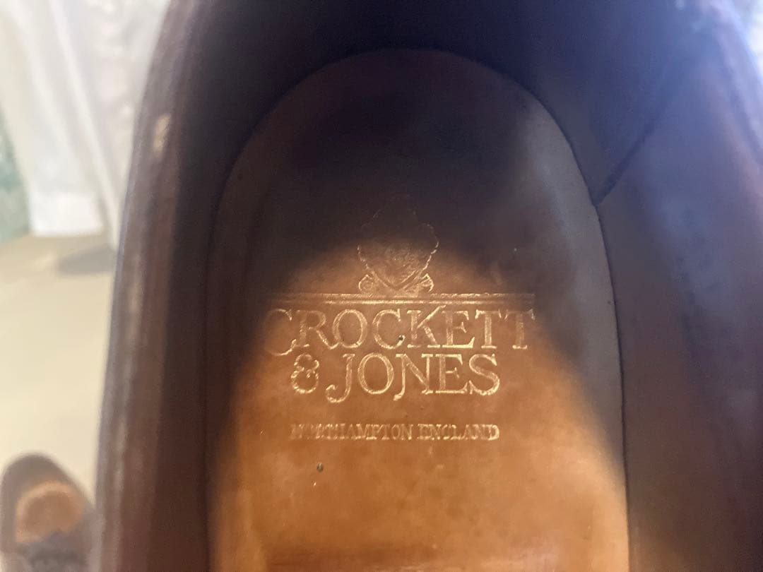 定価136,000円　クロケット＆ジョーンズ　UK8E 26.5cm