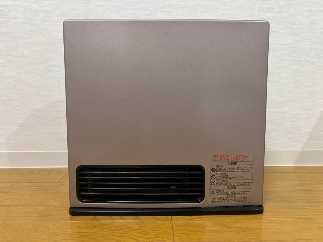 美品 リンナイ ガスファンヒーター RC-U4001E 都市ガス ガスコード付き