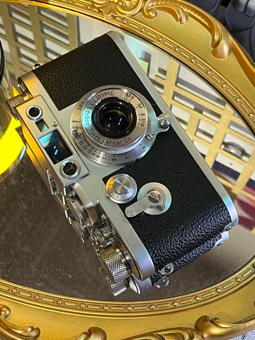 Leica ⅢG Topcor 50mm f3.5付 美品 動作品